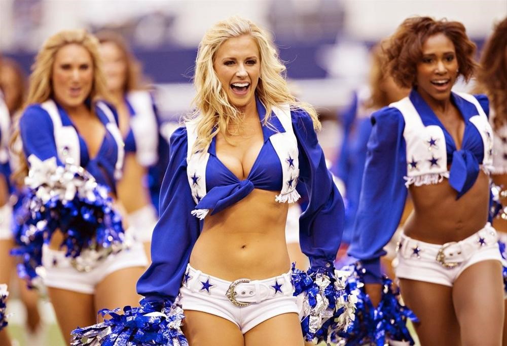 Cheerleaders curly messy secretary