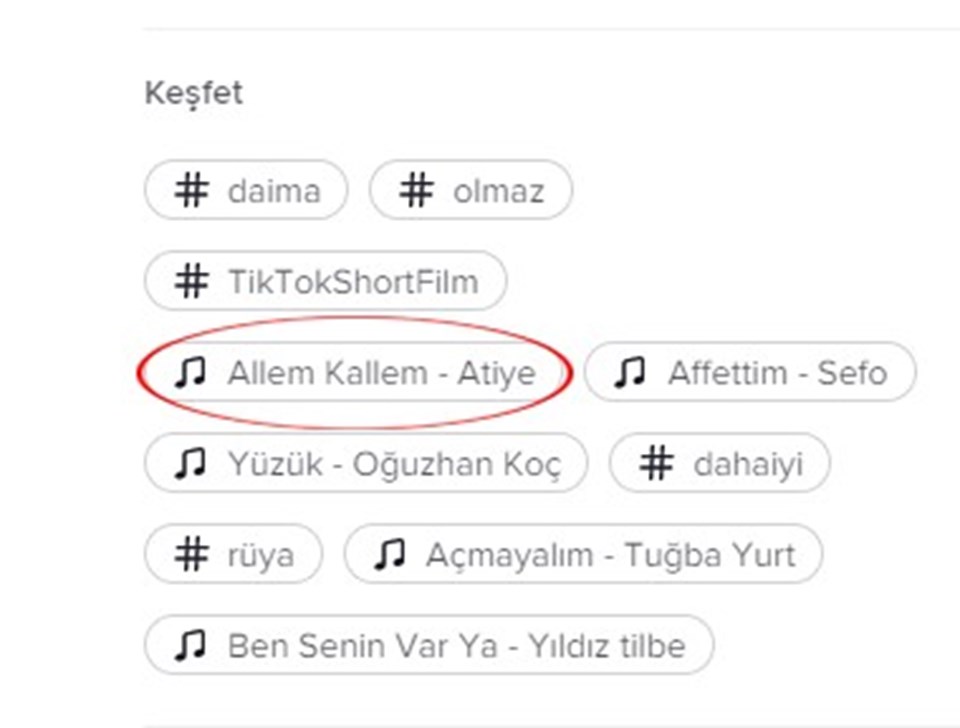 Atiye'nin yeni şarkısı Allem Kallem TikTok'u salladı - 1