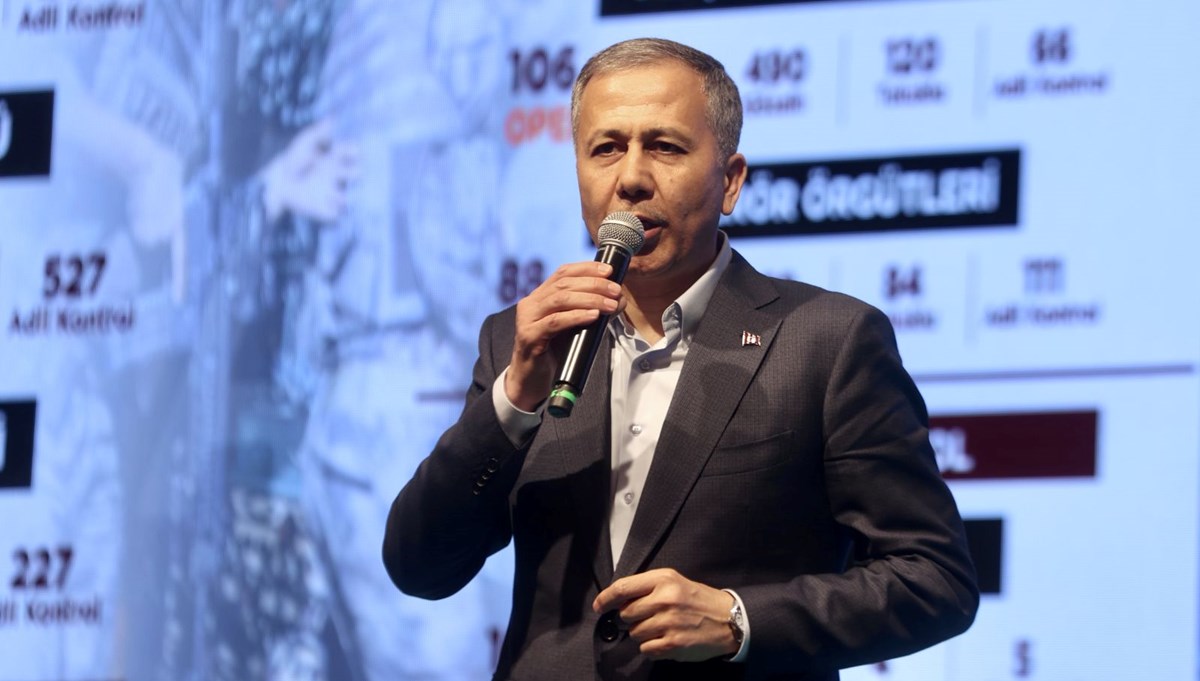İçişleri Bakanı Yerlikaya: Terör örgütünün son çırpınışları İçişleri Bakanı Yerlikaya: Terör örgütünün son çırpınışları