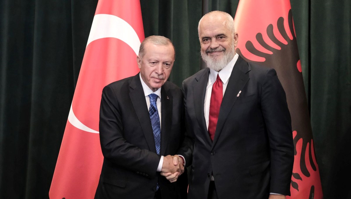 Erdoğan, Rama ile görüştü