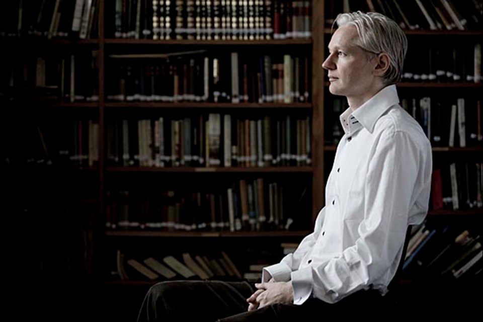 Wikileaks'in Avustralyalı kurucusu gazeteci Julian Assange.