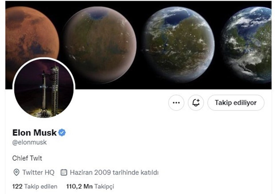 Twitter resmen Elon Musk'ın: 44 milyar dolara satın aldı - 2