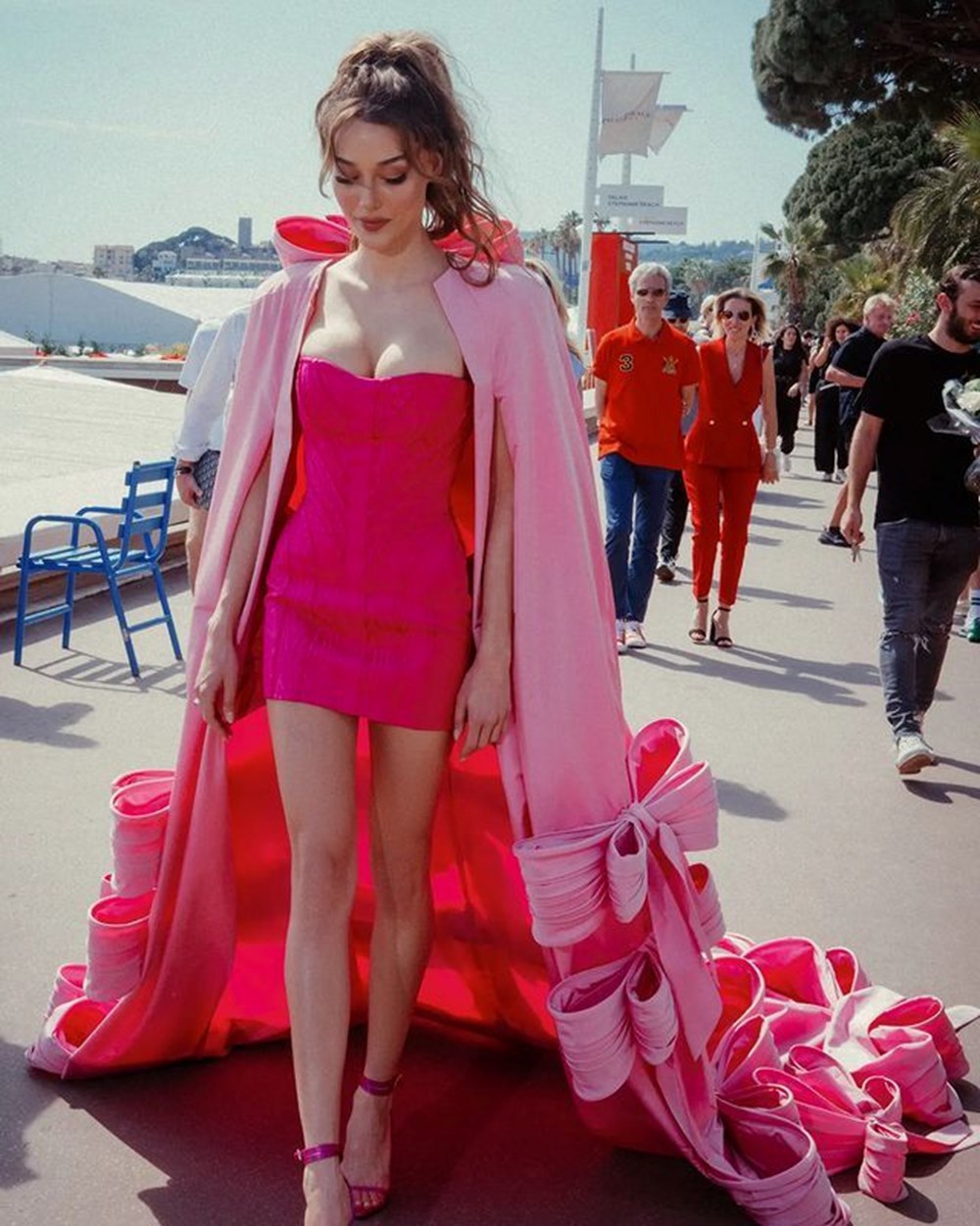 Meryem Uzerli'nin ardından Dilan Çiçek Deniz de 75. Cannes'da - 5