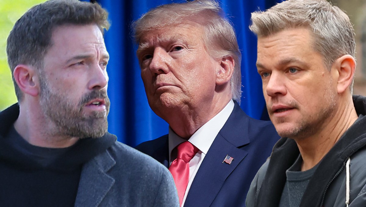 Trump'ın seçim reklamında filmlerinden kesit kullanmasına Ben Affleck ve Matt Damon'dan tepki