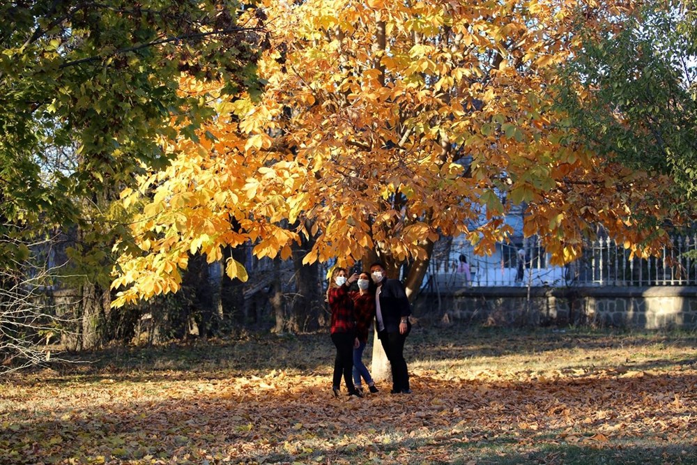 Edirne'de eski tren garı ve kara tren, sonbaharda fotoğraf tutkunlarının gözdesi - 10