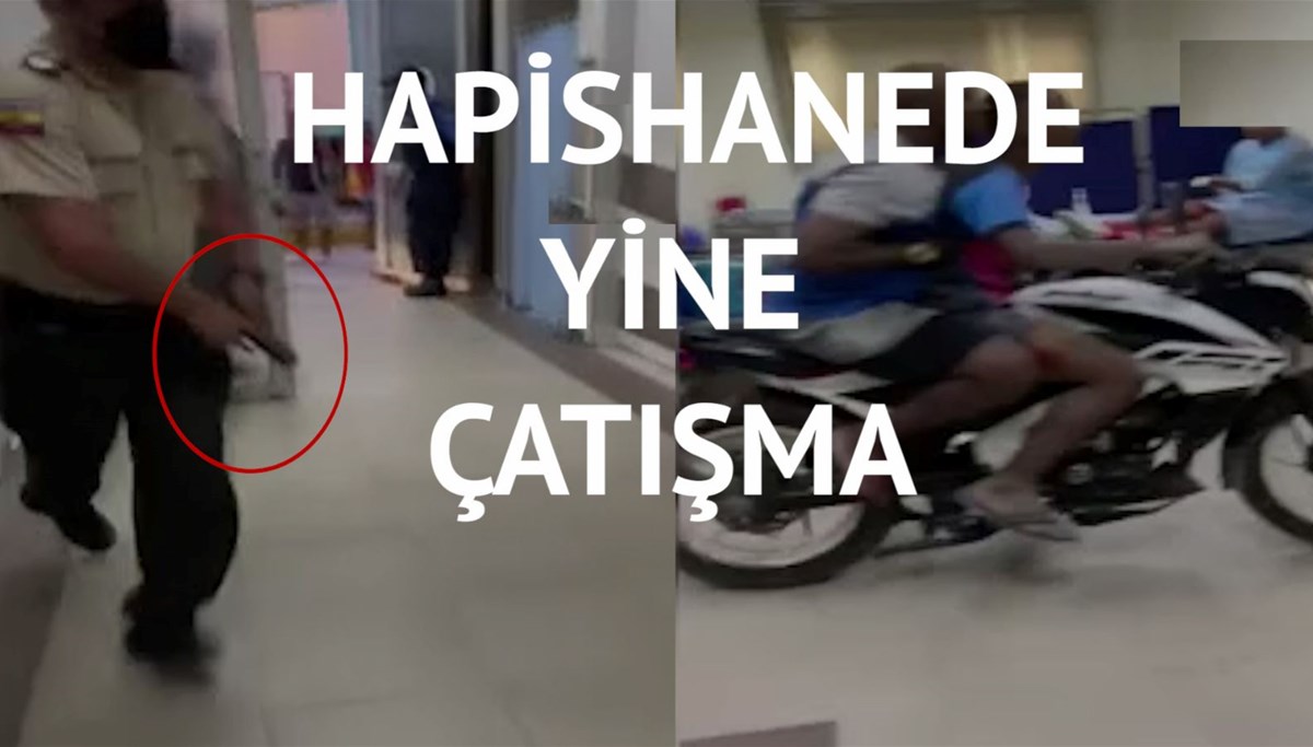 Yaralı mahkumlar hastaneye motorlarla taşındı Yaralı mahkumlar hastaneye motorlarla taşındı