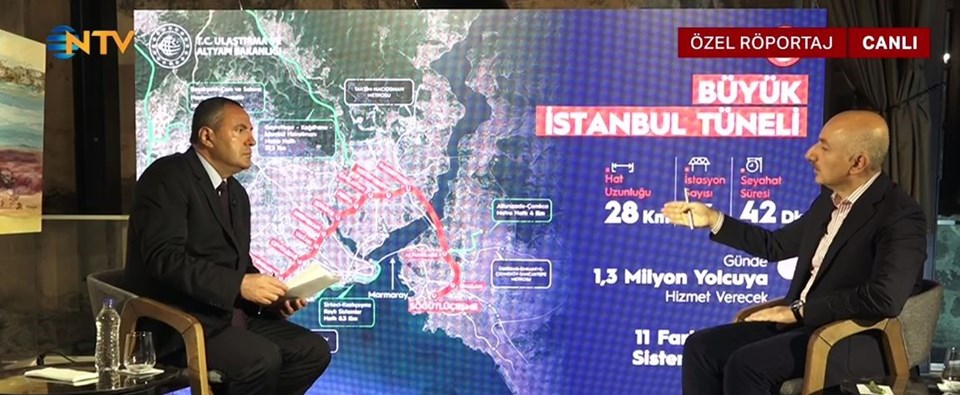 Bakan Karaismailoğlu ilk kez NTV'de açıkladı: İstanbul - Antalya arası 4 saat 45 dakika olacak - 1