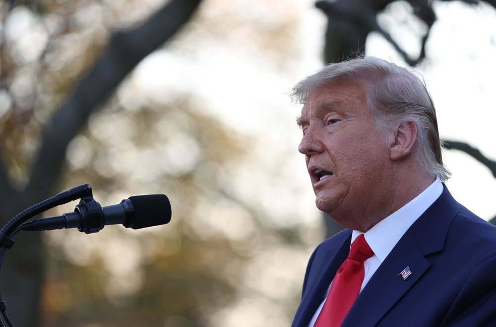 Seçim sonrası konuşan Donald Trump'ın sözlerinden çok saçları dikkat çekti: 10 günde yaşlanmış - 1
