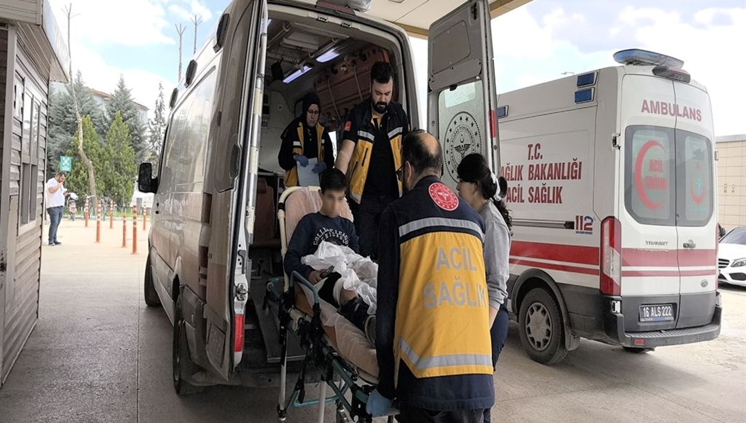 14 yaşındaki çocukların bıçaklı kavgası!