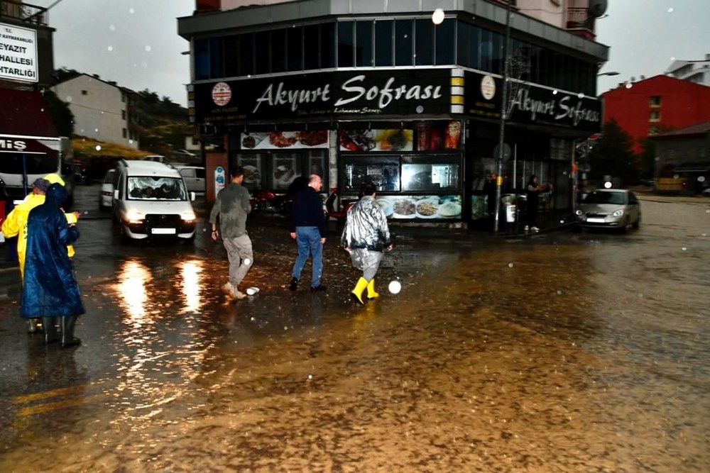 Ankara'nın Akyurt ilçesini sel vurdu - 7