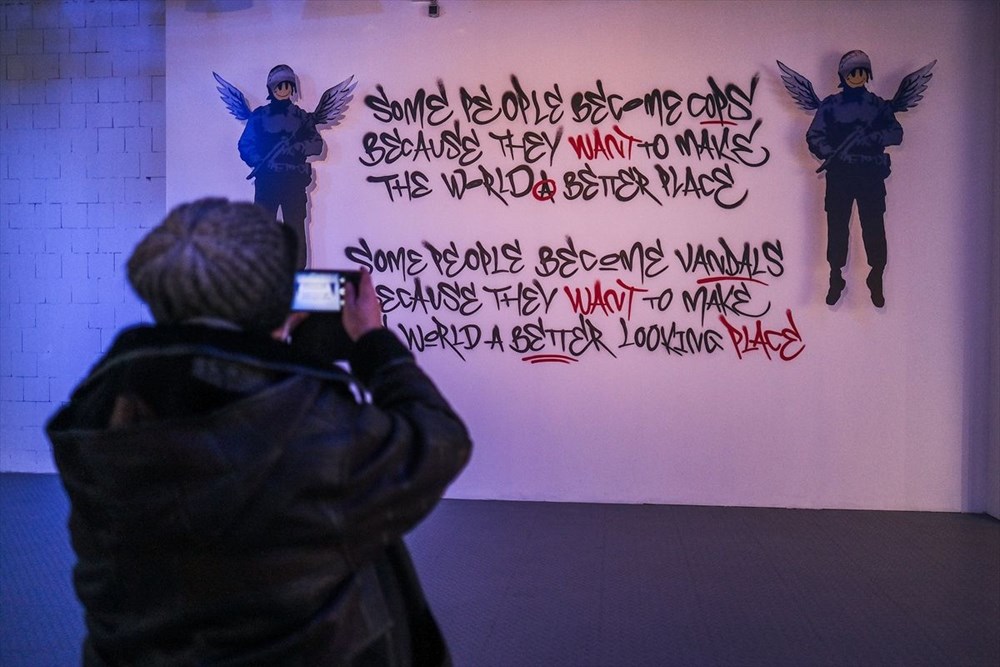 Banksy'nin sergisi Varşova'da - 9