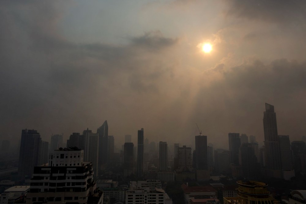 Tayland'da hava kirliliği tehdidi