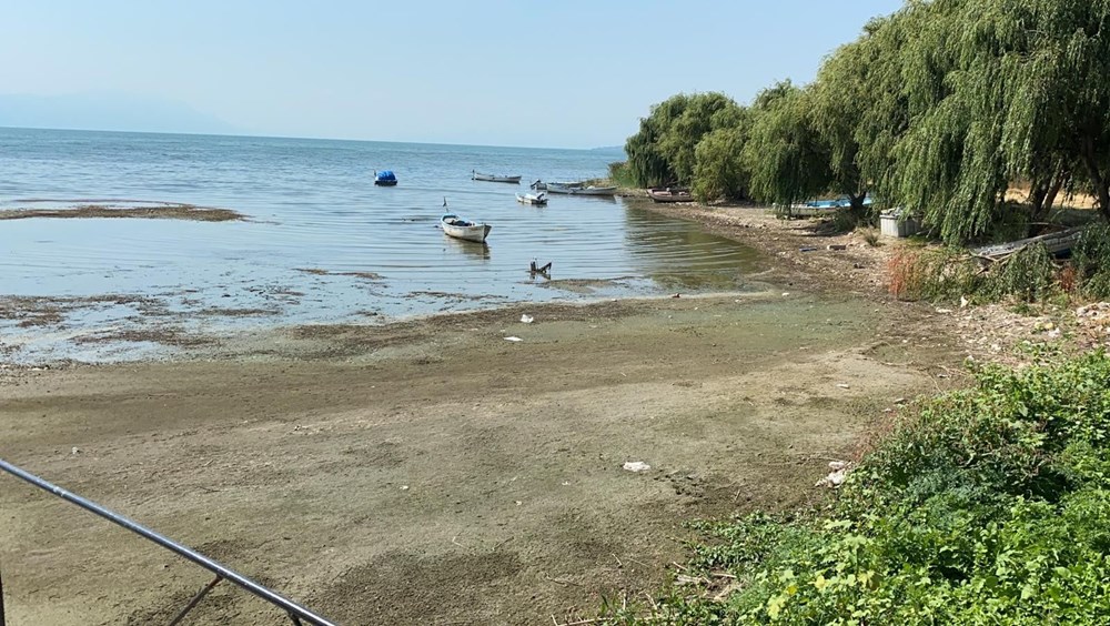 İznik Gölü'nde tedirgin eden çekilme - 5