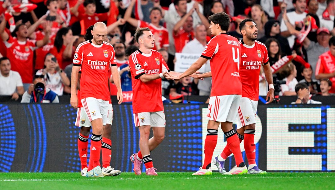 Kerem golü attı, Benfica'dan paylaşım geldi: "Türk lokumu"