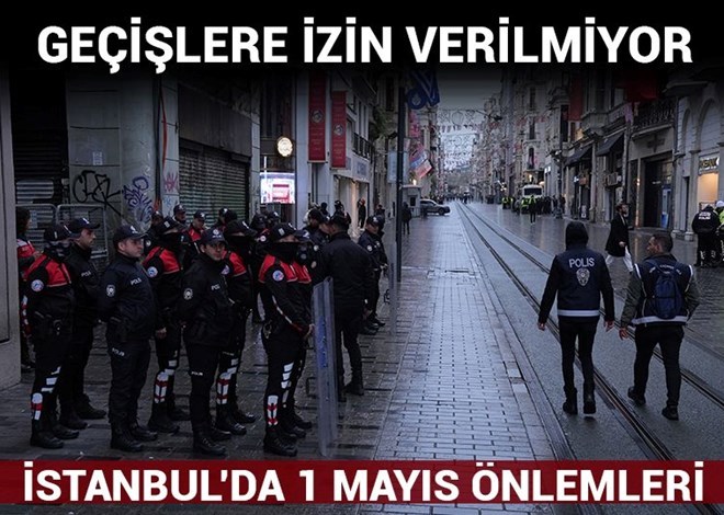 Taksim'e yürümek isteyen grup gözaltında