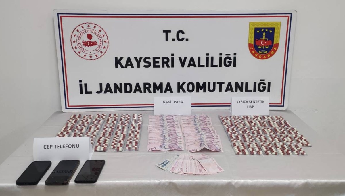 Kayseri'de uyuşturucu operasyonu: 3 şüpheli yakalandı