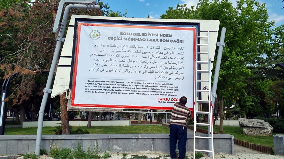 Tanju Özcan’dan sığınmacılara, 'Artık istenmiyorsunuz, dönün ülkenize' ilanı - 1