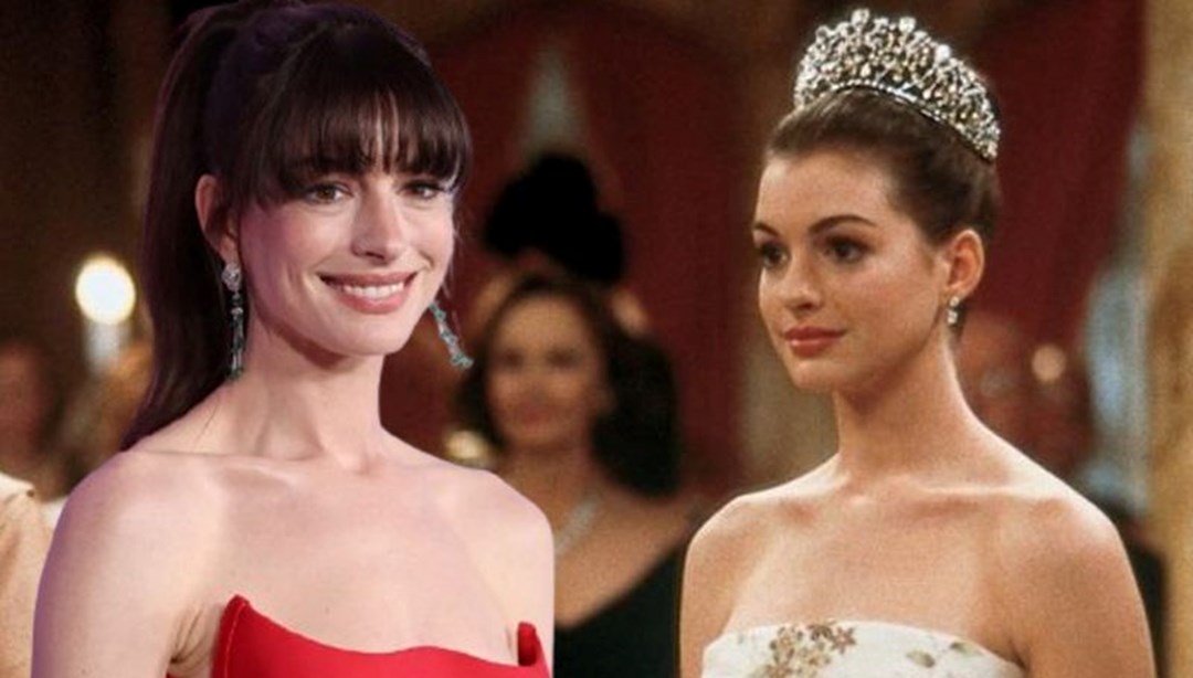 Anne Hathaway "Acemi Prenses 3'te rol alacağını doğruladı