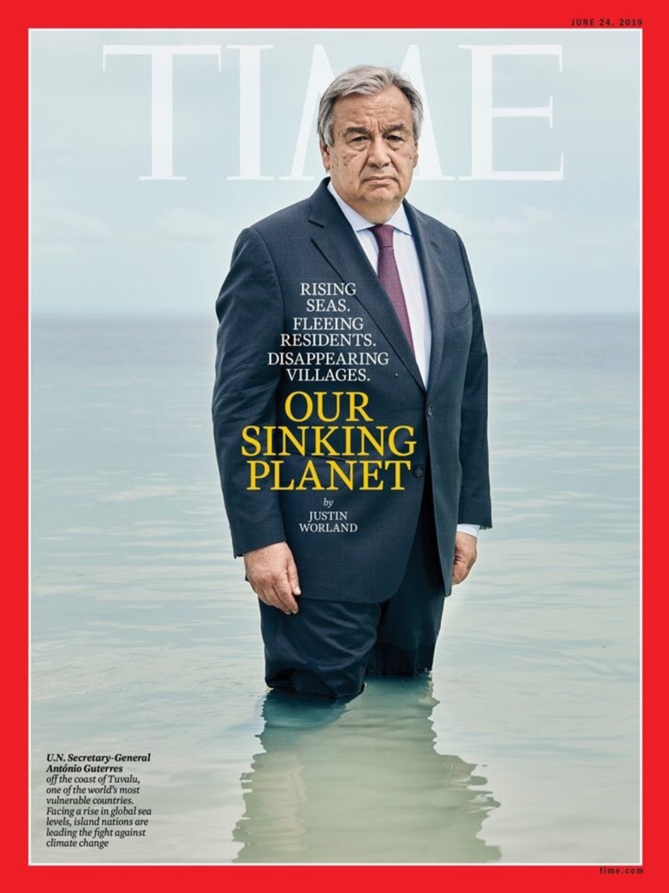 Time dergisinden 'Dünya batıyor' kapağı - 1
