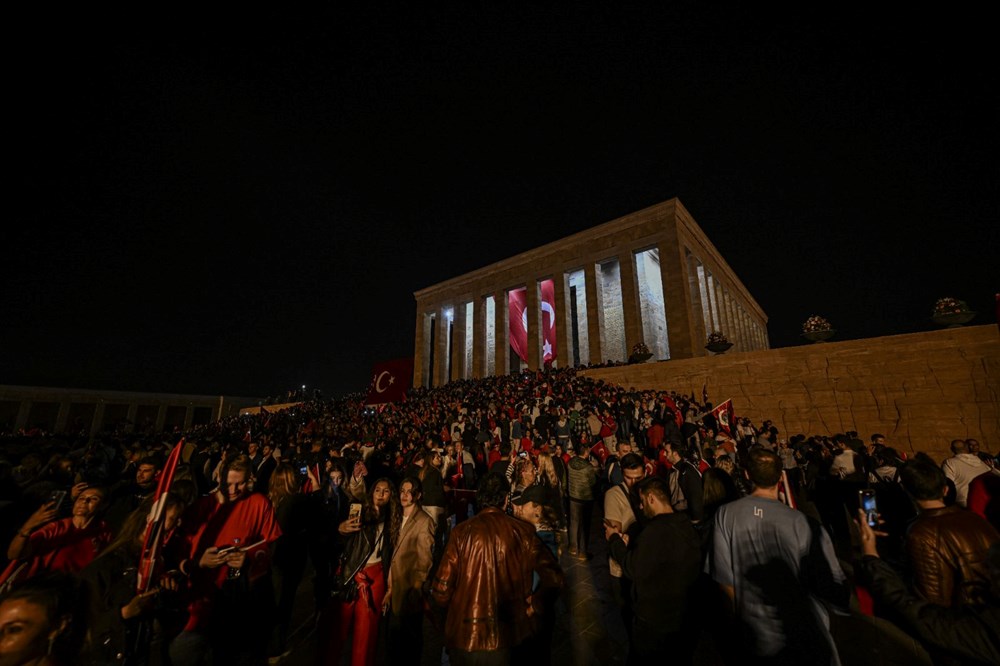 Cumhuriyet’in 100’üncü yılında Anıtkabir’de rekor - 6