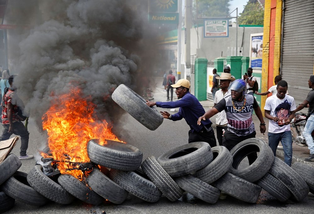 Haiti'de hükümet karşıtı protestolara sert müdahale - 1