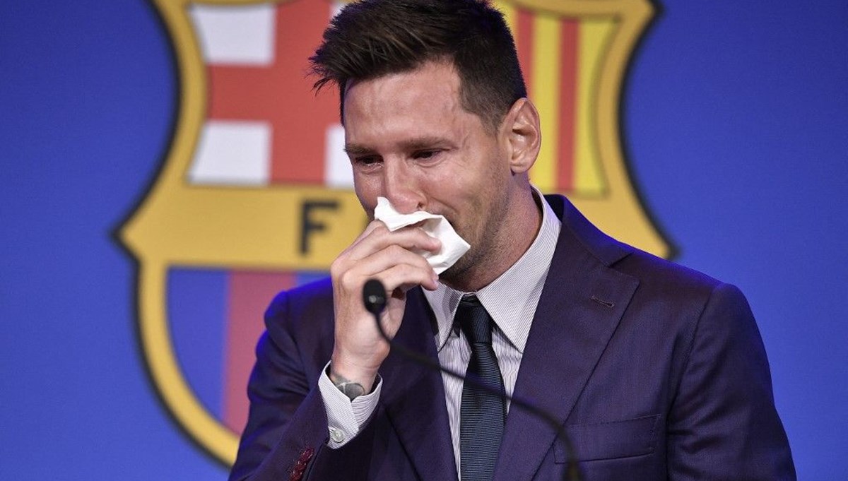 Messi’nin gözyaşları satışta