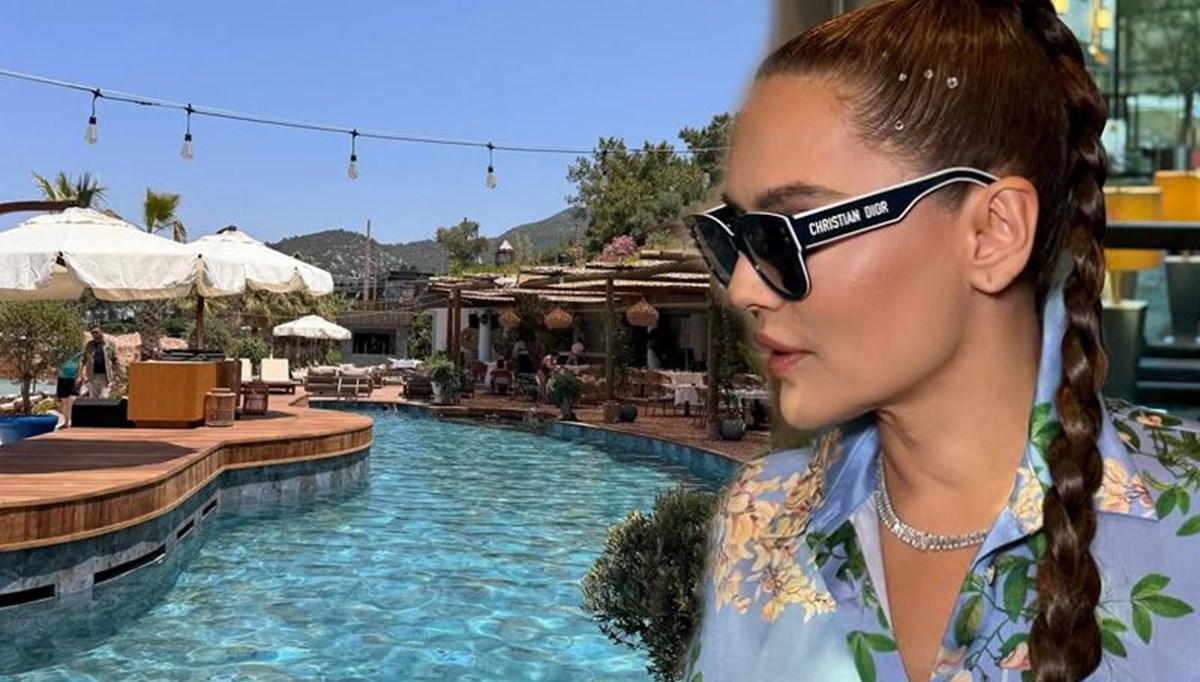 Demet Akalın tatilde: Bodrum'a gitti