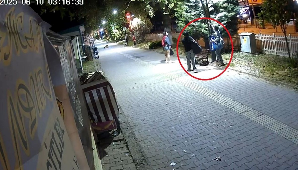 Direklerdeki LED ışıkları söktü