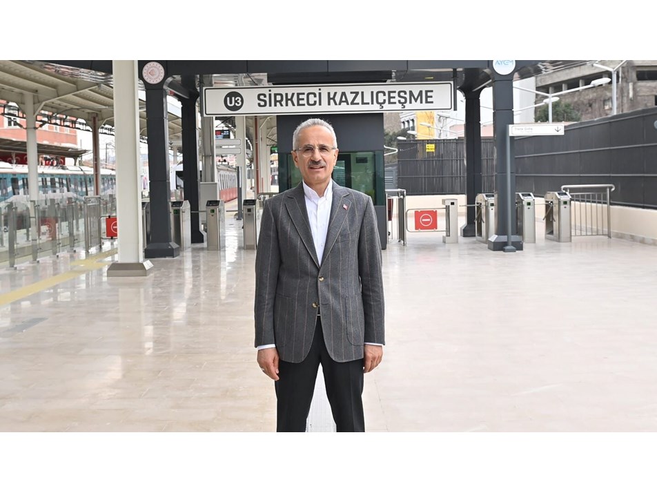 İstanbul'a yeni raylı sistem: Sirkeci-Kazlıçeşme Raylı Sistem Hattı yarın açılacak