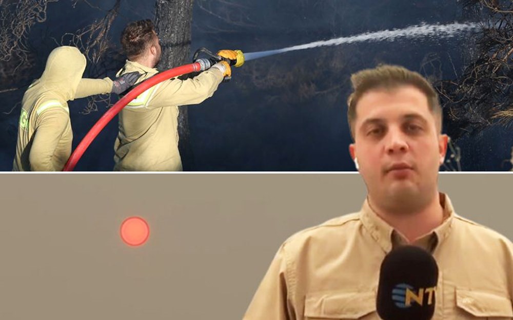 Yangın felaketinde son durum: "Gökyüzü mavi değil, güneşin bile rengi değişti" - 1