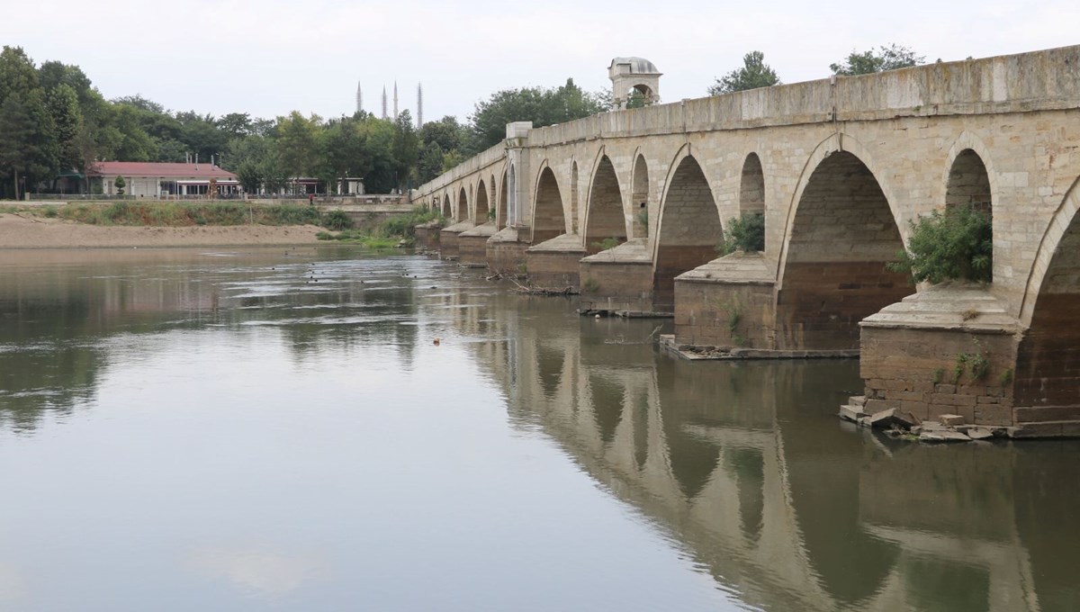 Kuraklık Meriç Nehri'ni vurdu