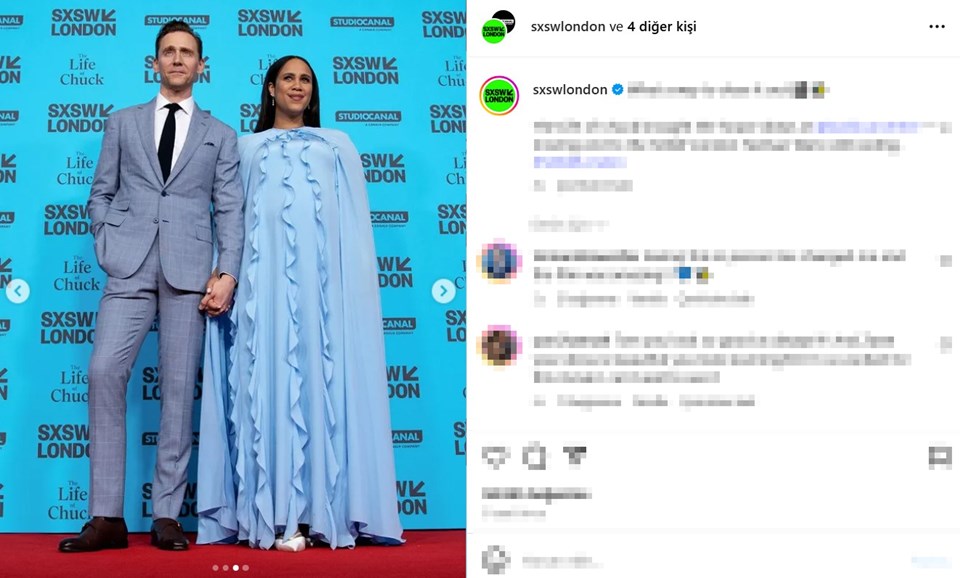Loki'nin yıldızı Tom Hiddleston ikinci kez baba oluyor - 2