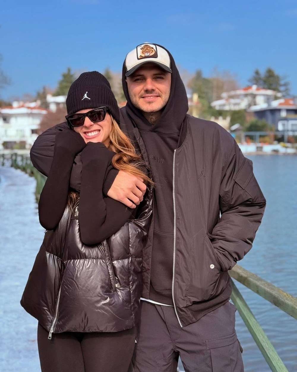 Icardi ve sevgilisi China Suarez'in İstanbul turundan yeni fotoğraflar: Tanınmamak için maske taktı! - 7