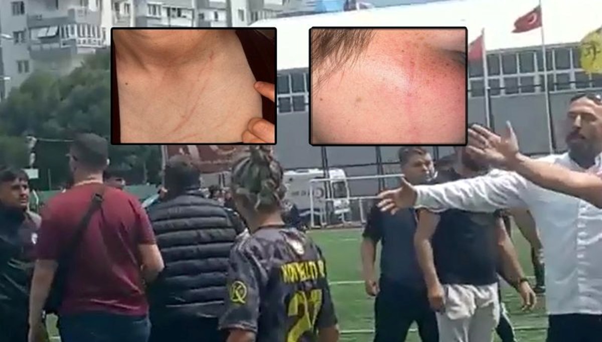 Taraftar sahada kadın futbolculara saldırdı: Erkek taraftar bize yumruk attı