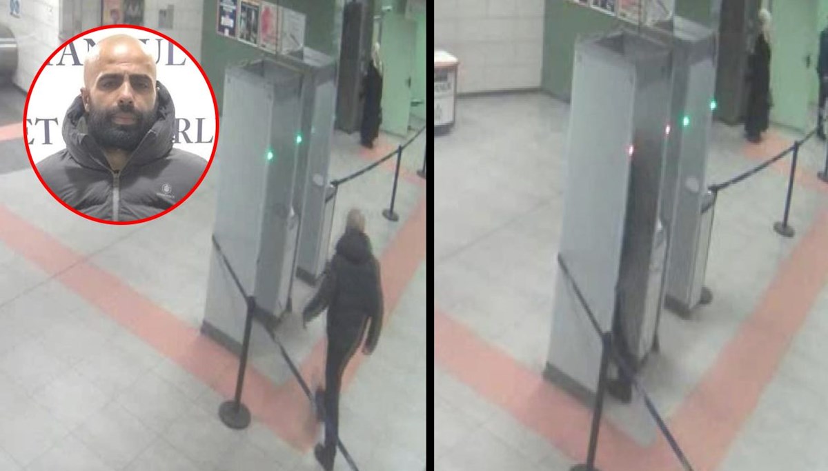 Metroda kadın yolculara bıçak çeken Emrah Yılmaz'ın yeni görüntülerine ulaşıldı
