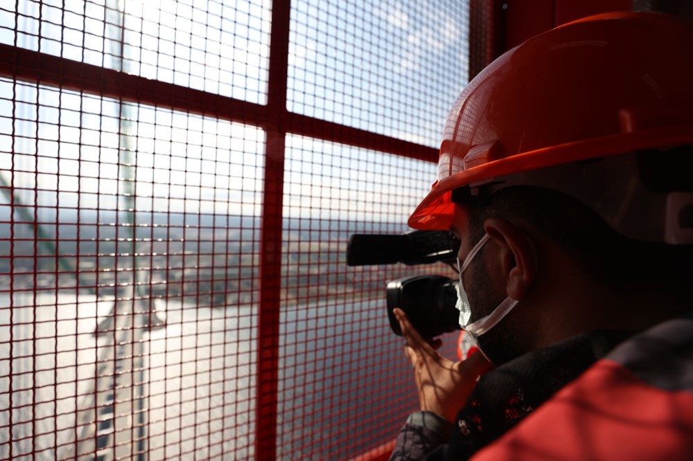 1915 Çanakkale Köprüsü 318 metre yükseklikten görüntülendi - 6