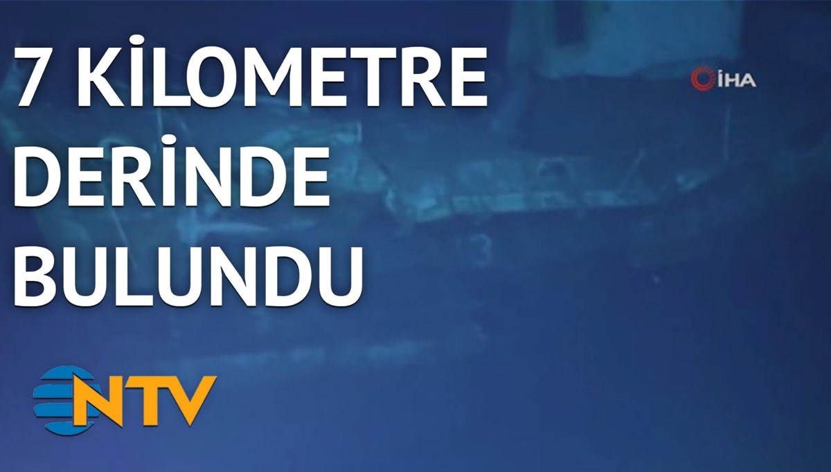 Dünyanın en derin batık gemisi bulundu