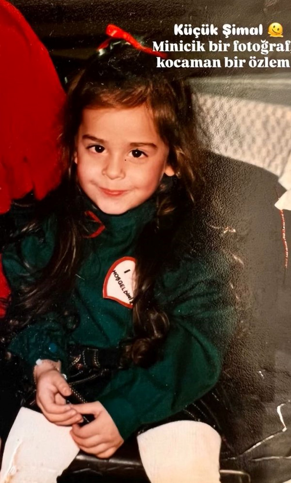 Çarpıntı'nın Emel'i Ceren Taşçı'dan çocukluk pozu (Ünlülerin çocukluk ve gençlik halleri) - 11