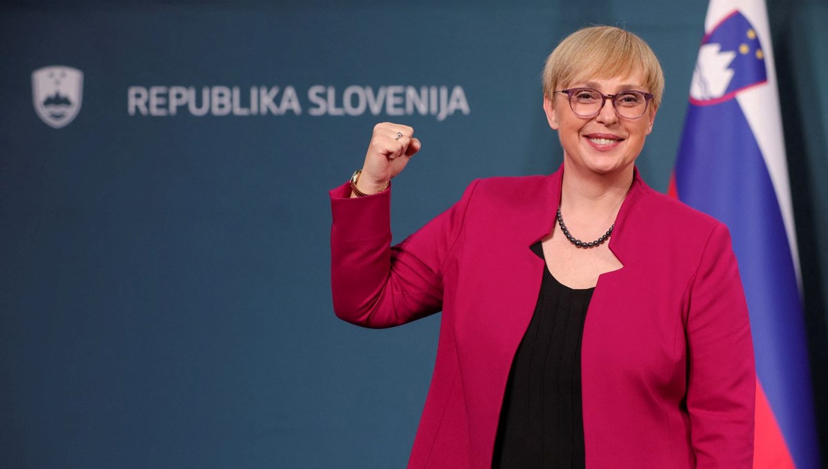 Slovenya'nın ilk kadın cumhurbaşkanı: Natasa Pirc Musar