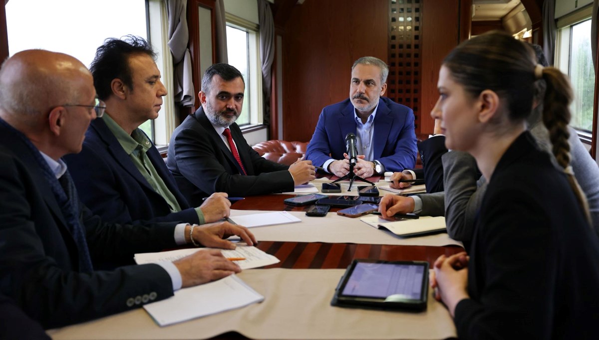 Bakan Fidan Ukrayna'da Bakan Fidan Ukrayna'da