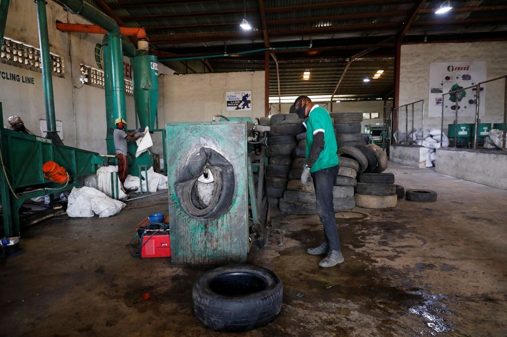 Nijerya’da ‘siyah altın’ girişimi: Kullanılmış lastikler geri dönüşüme kazandırılıyor - 10