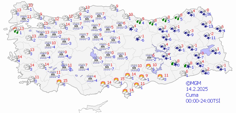 İstanbul'da hava ısınıyor: 16 il için kar uyarısı (Bugün hava nasıl olacak?) - 15