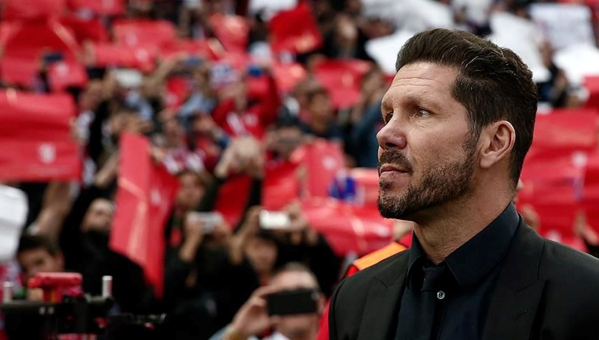 Atletico Madrid, Diego Simeone'nin sözleşmesini uzattı Atletico Madrid, Diego Simeone'nin sözleşmesini uzattı
