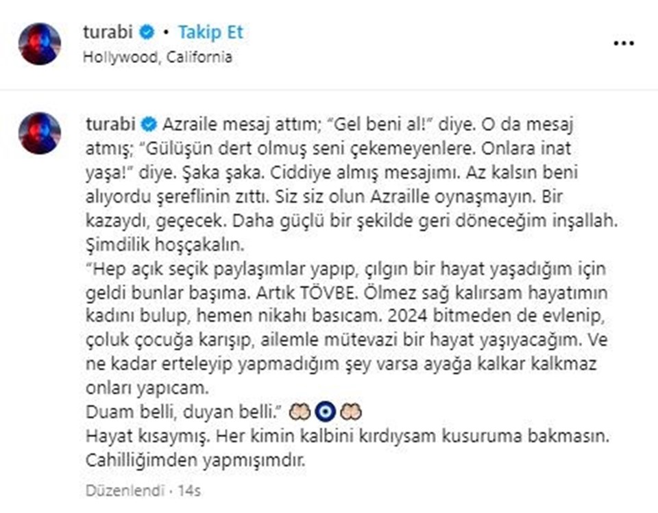 Turabi Çamkıran hastanelik oldu - 1