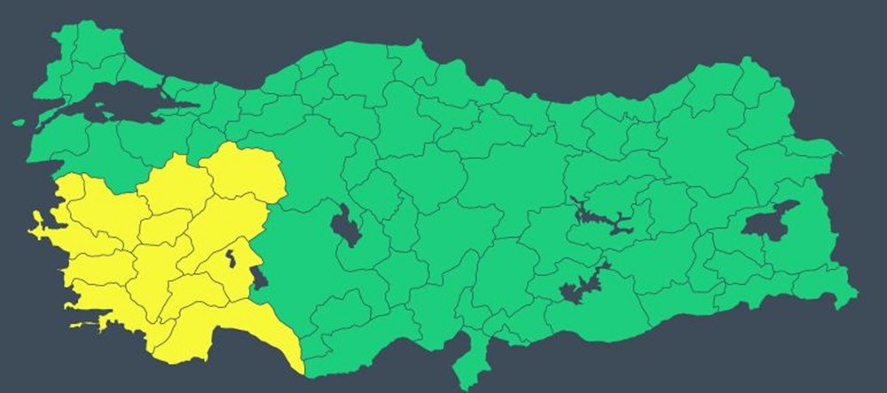 12 il için sağanak yağış uyarısı (Bugün hava nasıl olacak?) - 5