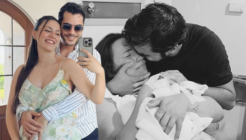 Dilan Telkök ile Berkay Hardal oğullarına kavuştu