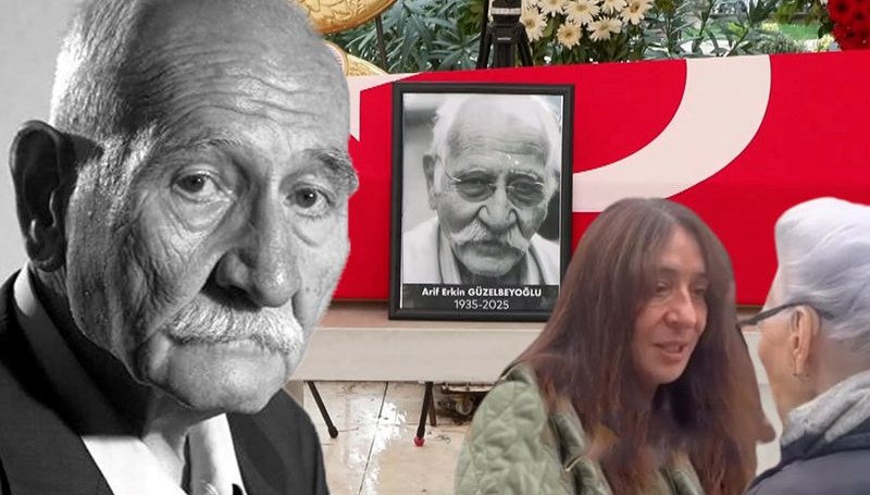 Arif Erkin Güzelbeyoğlu son yolculuğuna uğurlandı