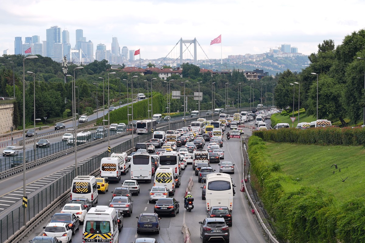 İstanbul’da tatil sonrası sakin pazartesi