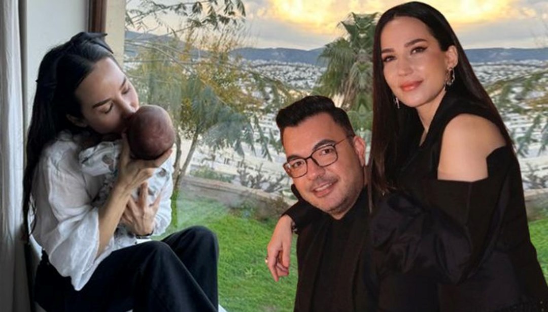 İpek Açar oğlu Ömer'in yüzünü ilk kez gösterdi