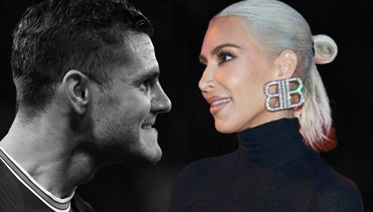 Mauro Icardi'den Kim Kardashian'a yakın takip